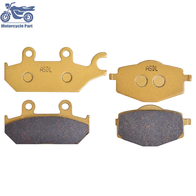 Carbon Ceramic Motorcycle Brake Rotor - Set remblokken voor en achter voor