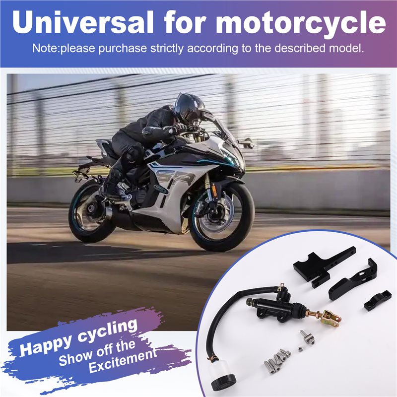 WF-Motorfiets Achterrem Pomp C - Motorcycle Thumb Brake System Kit recensie en prijs